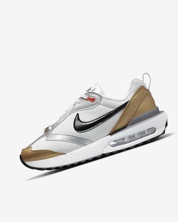Nike Air Max Dawn SE Blancos Metal Dorados Plateados Negros | MX 4582